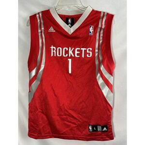Adidas Houston Rockets NBA Basketball Tracy McGrady Jersey Youth Large 14-16